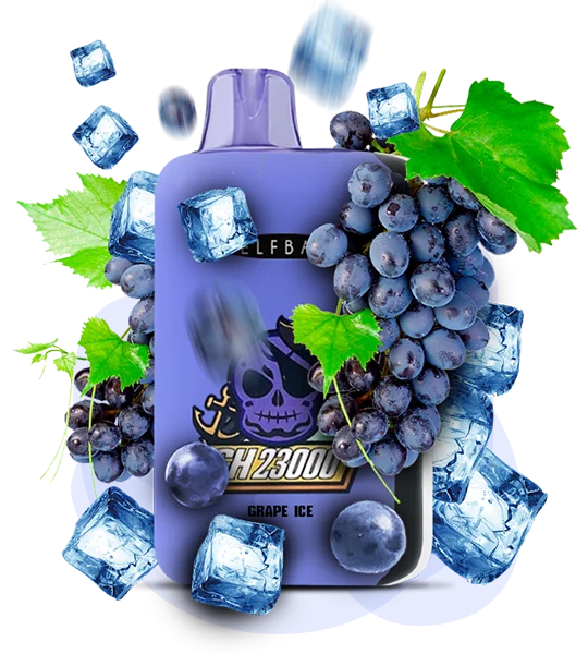Одноразова Pod-система Elf Bar GH 23000 Grape Ice (ВИНОГРАД ЛІД)