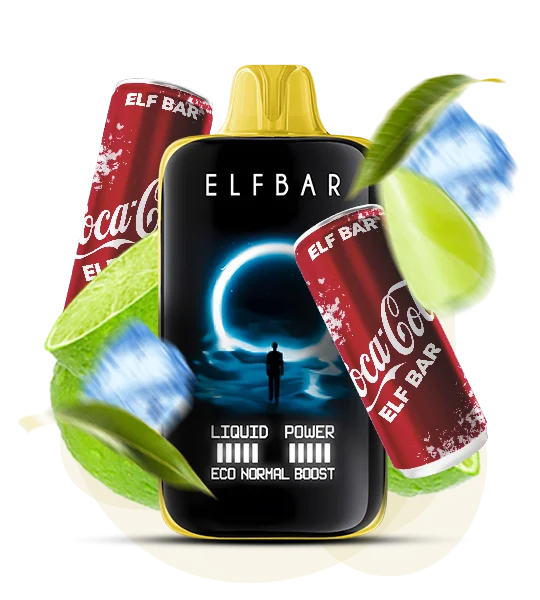 Одноразова Pod-система Elf Bar 40000 Moon Night Lime Cola (ЛАЙМ КОЛА)