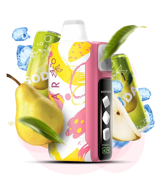 Одноразова Pod-система Elf Bar Sweet King 30000 Pear Soda (СОЛОДКИЙ ГАЗОВАНА ВОДА)