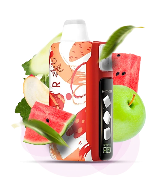 Одноразова Pod-система Elf Bar Sweet King 30000 Apple Watermelon (КАВУН ЯБЛУКО СОЛОДКИЙ)