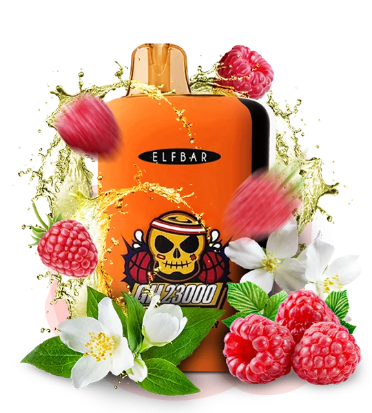 Одноразова Pod-система Elf Bar GH 23000 Jasmine Raspberry (МАЛИНА ЖАСМИН)