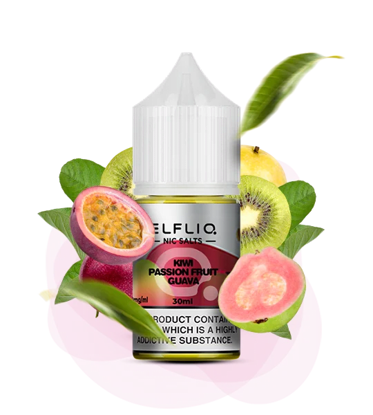 Рідина ELFLIQ Kiwi Passionfruit Guava 30 мл (КІВІ МАРАКУЯ ГУАВА)