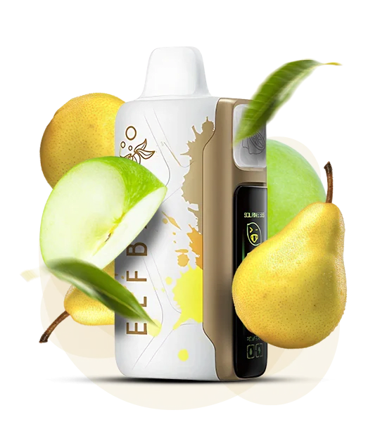 Одноразова Pod-система Elf Bar Sour King 30000 Apple Pear (ЯБЛУКО КИСЛИЙ)