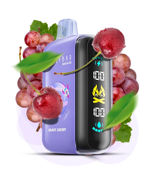 Одноразова Pod-система Elf Bar RAYA D3 25000  Grape Cherry (ВИШНЯ ВИНОГРАД)