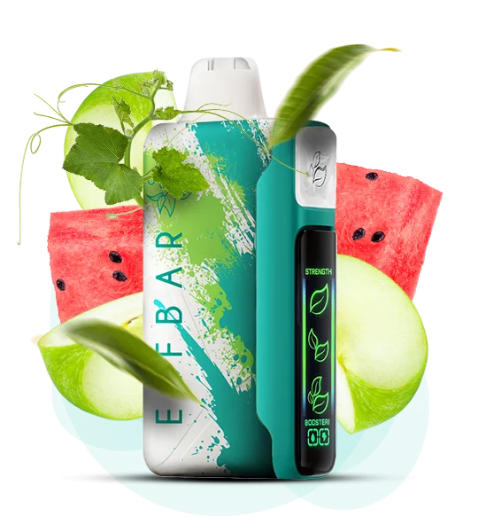 Одноразова Pod-система Elf Bar Nic King 30000 Sour Apple Watermelon (КАВУН ЯБЛУКО КИСЛИЙ)