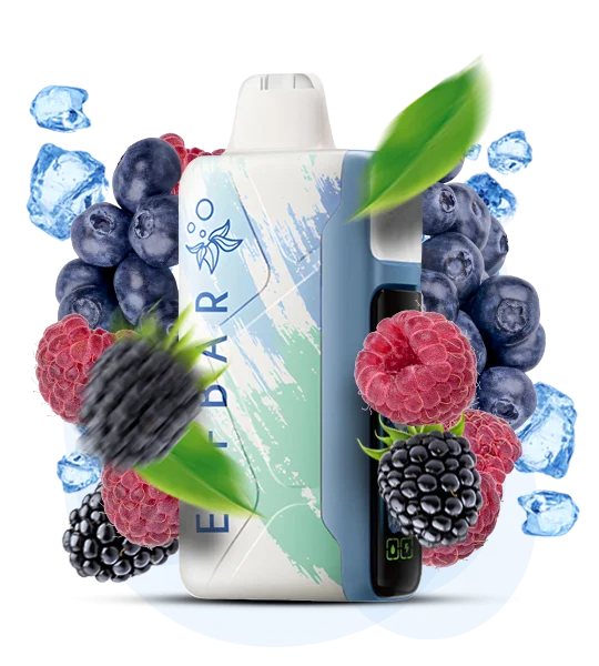 Одноразова Pod-система Elf Bar Ice King 30000  Blue Razz Ice (БЛАКИТНА МАЛИНА ЛІД)