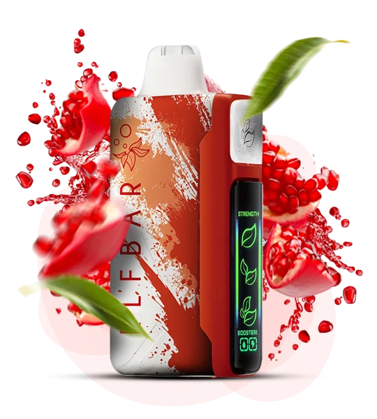 Одноразова Pod-система Elf Bar Nic King 30000 Pomegranate Burst (ГРАНАТ ВИБУХ)
