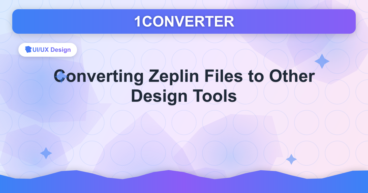 Converting Zeplin Files to Other Design Tools - Related article