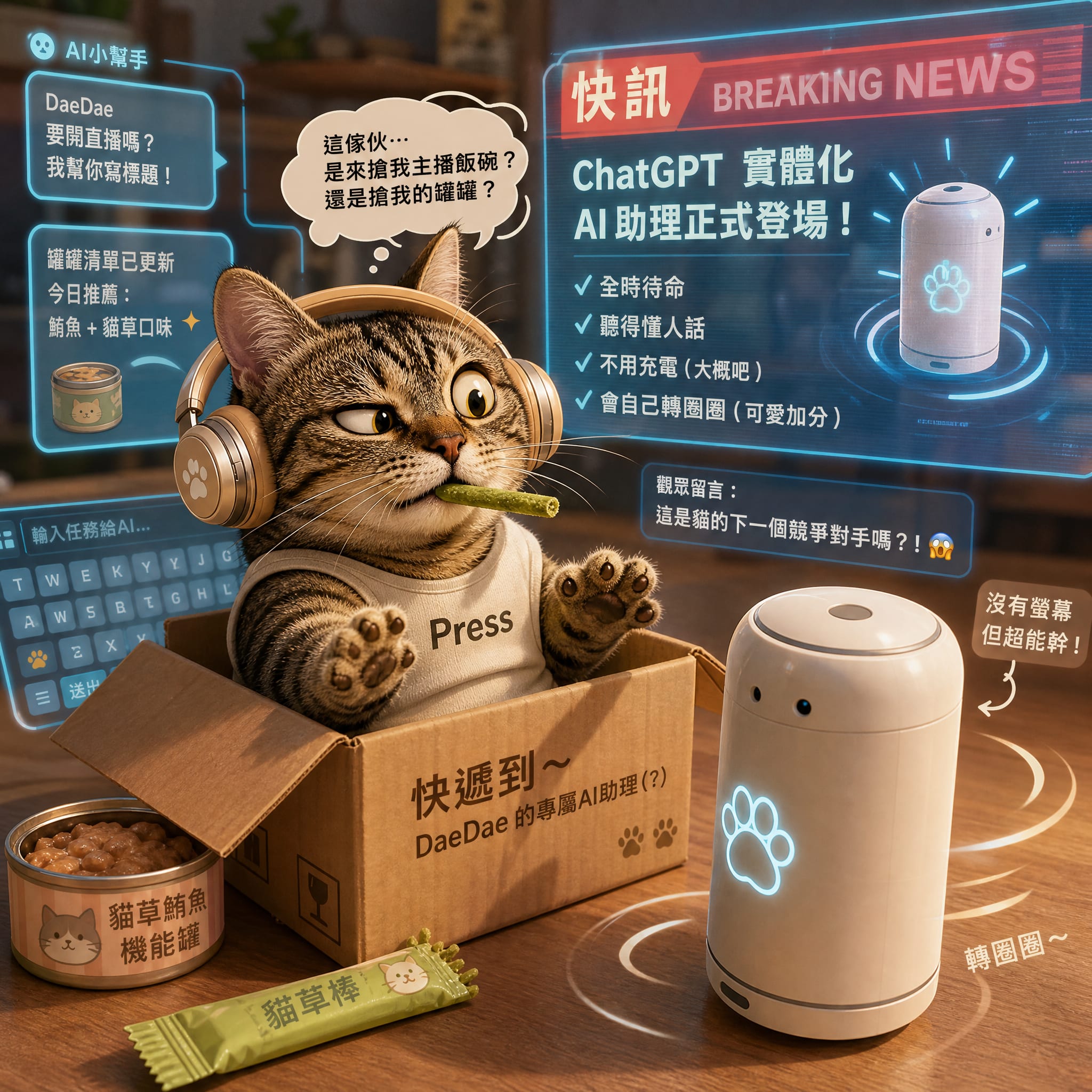 Podcast 封面或生活照