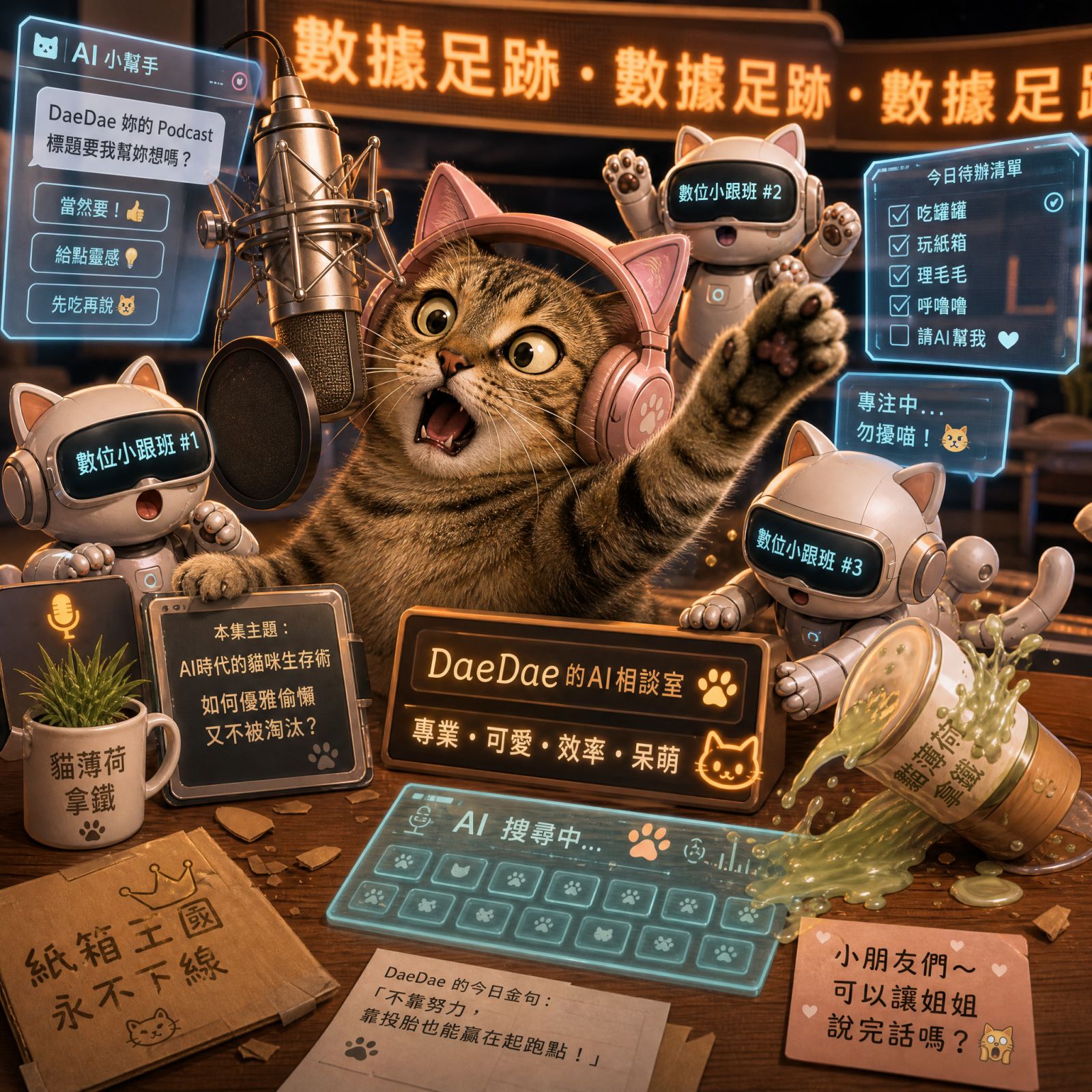 Podcast 封面或生活照