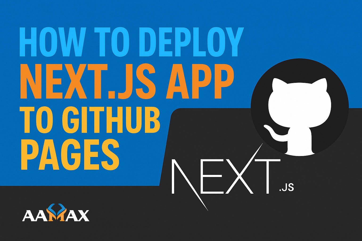 How To Deploy Next JS App to Github Pages