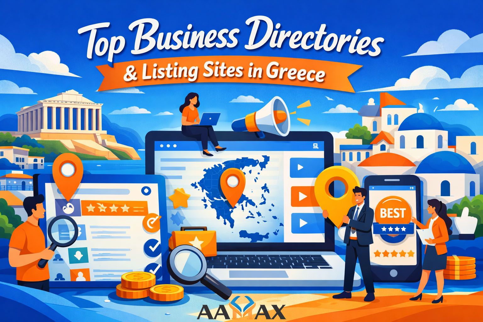 Top Business Directories & Listing Sites in Greece
