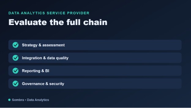How to Choose a Data Analytics Service Provider