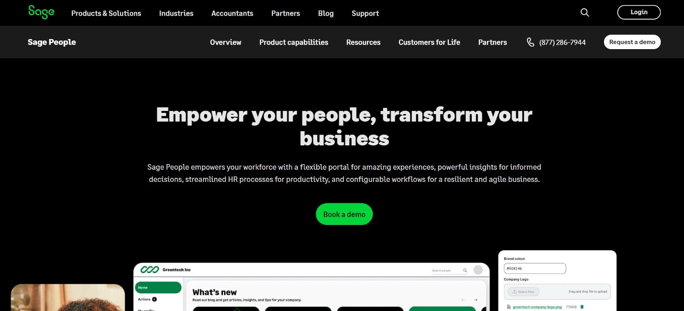 Sage HR  Best for finance led teams already in the Sage ecosystem