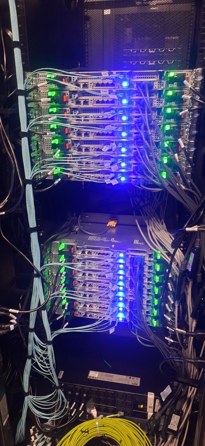 Fiber and Copper cable patching in Data Center