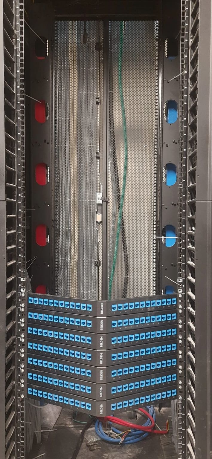 Fiber and Copper cable patching in Data Center
