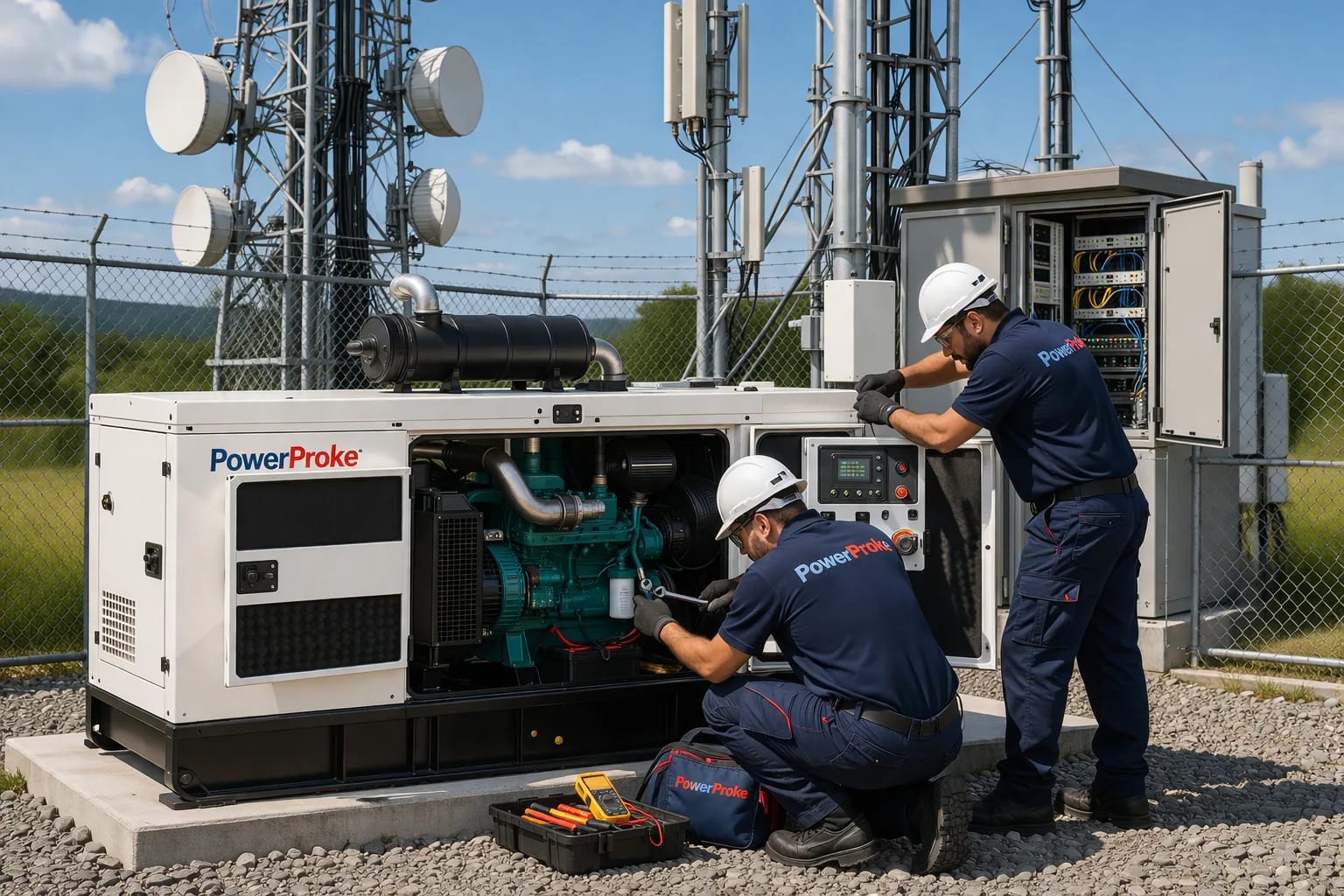 Generator brands serviced by PowerProKe Ltd in Kenya