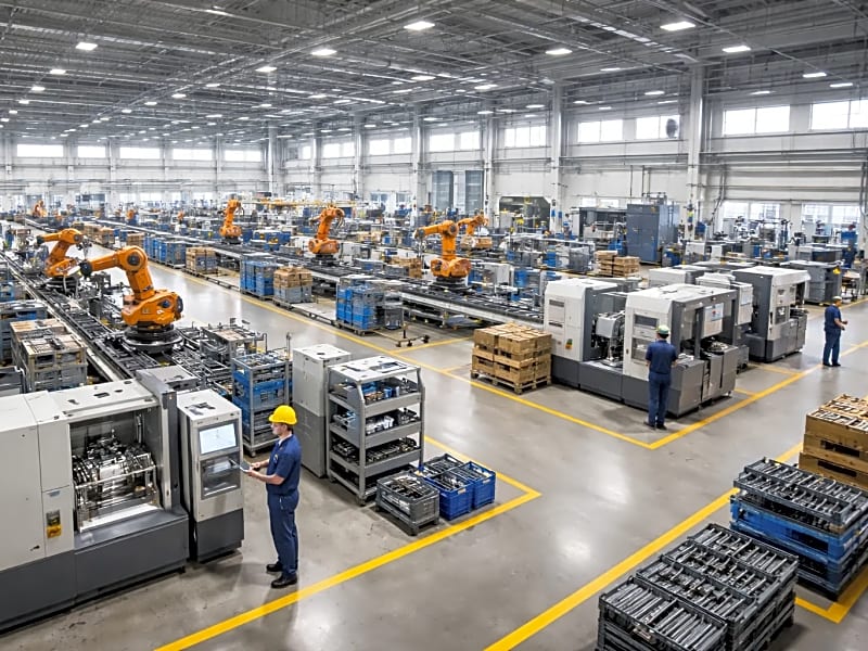 Heavy-Duty Factory Power Supply & Generator Management