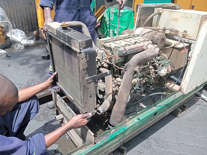 Professional Diesel Generator Radiator Descaling & Service Nairobi