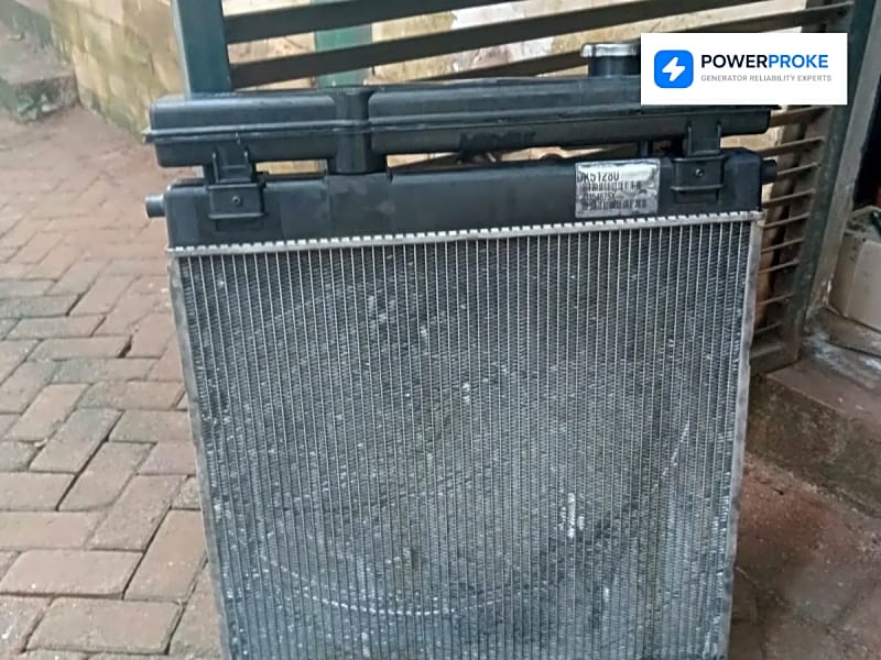 Diesel Generator Radiator Descaling & Cooling System Service