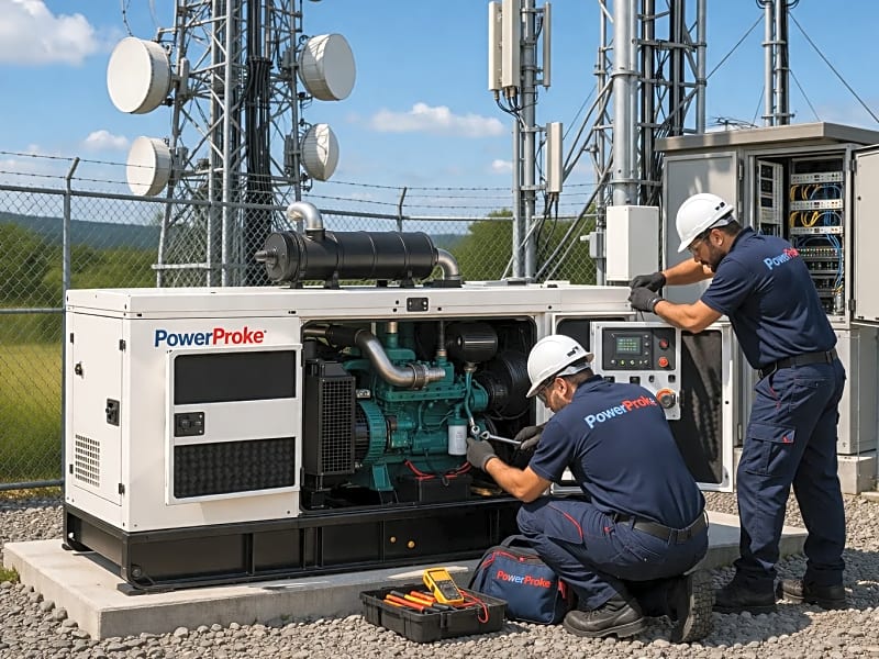 Critical Power Backup for Telecommunication Data Hubs