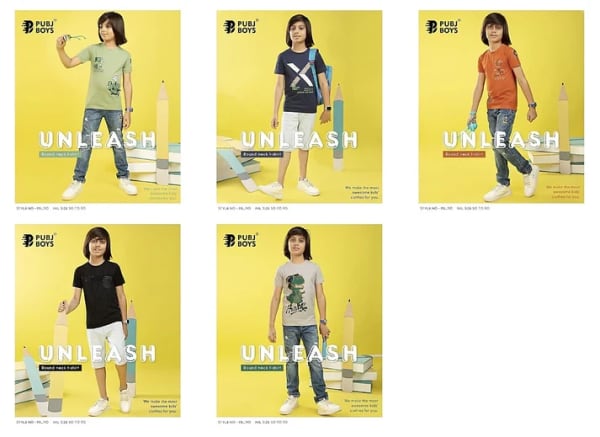 PUBJ Boys Imported T-shirts