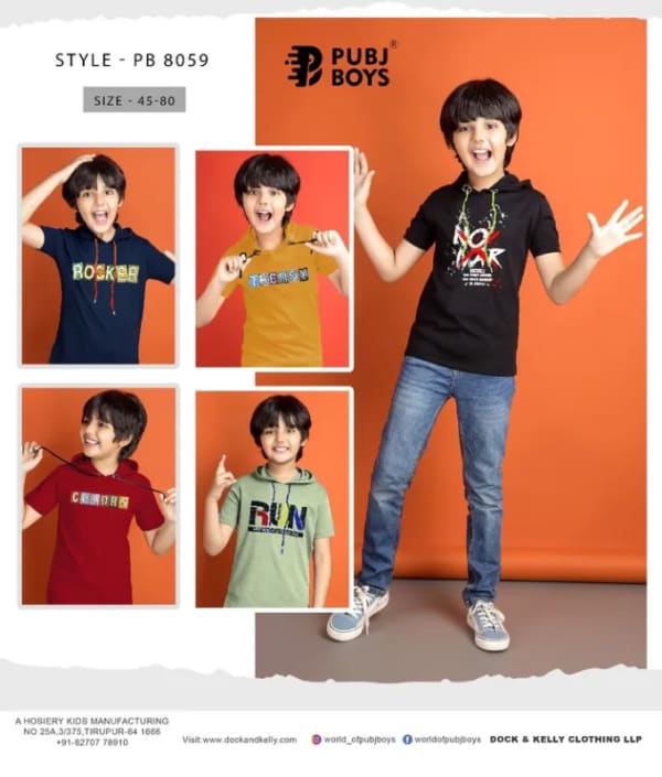 Pubj Pure Cotton Boys Tshirt