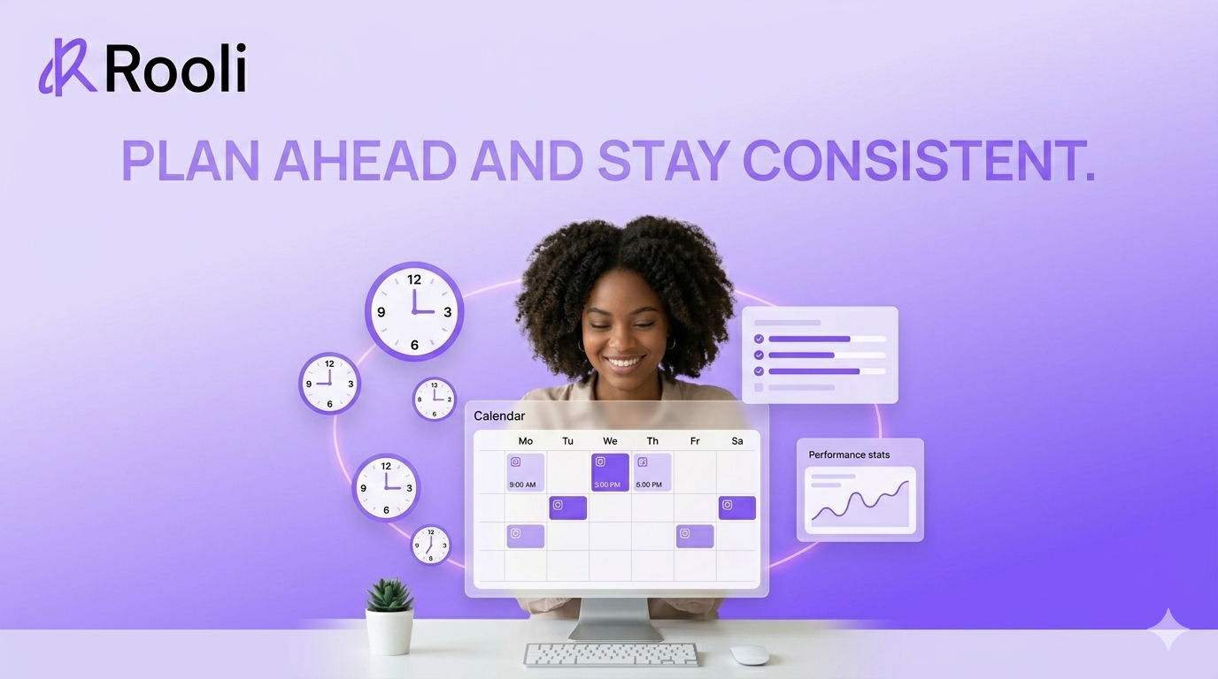 How to Schedule Social Media Posts in Nigeria Using Rooli