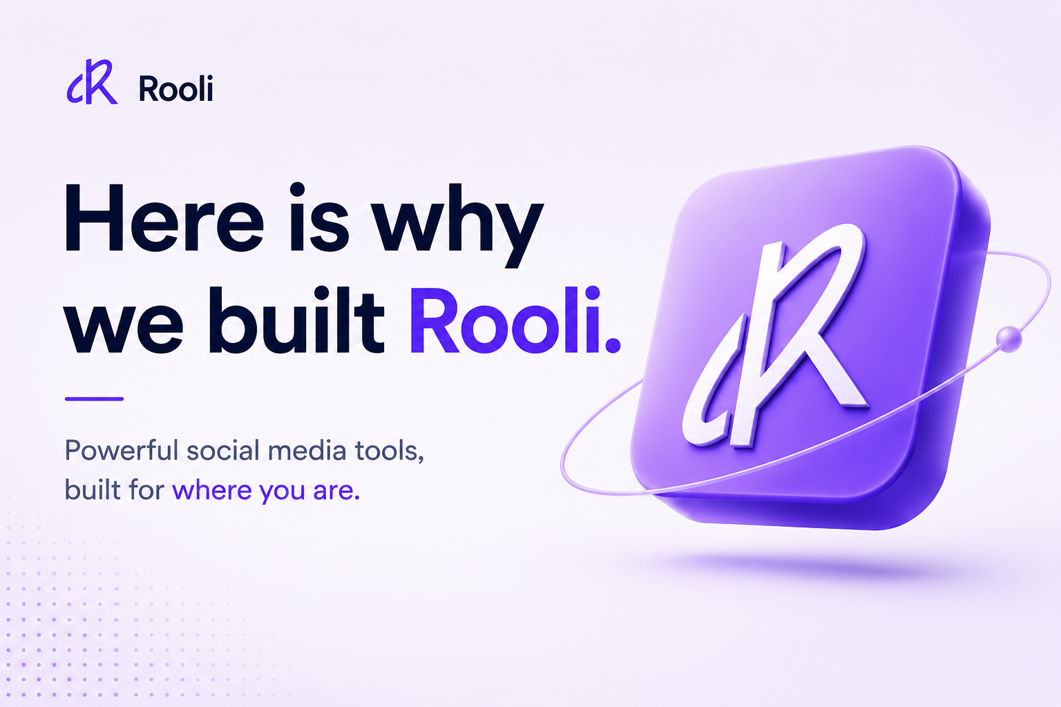 We Just Launched Our Beta. Here Is Why We Built Rooli.
