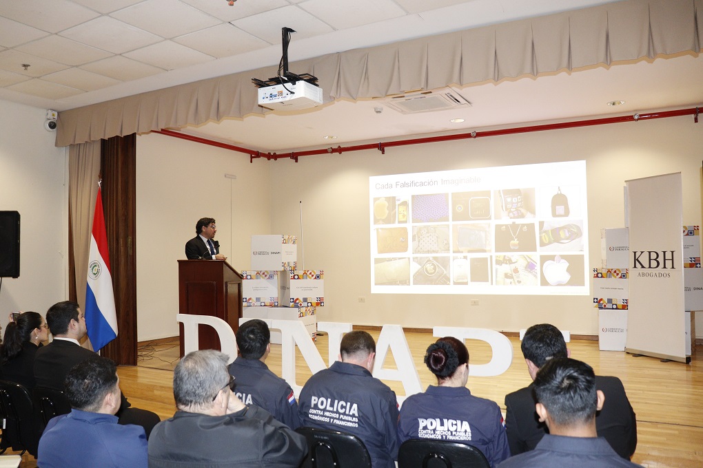 Dinapi busca fortalecer la detección de productos falsificados mediante capacitación sobre propiedad intelectual