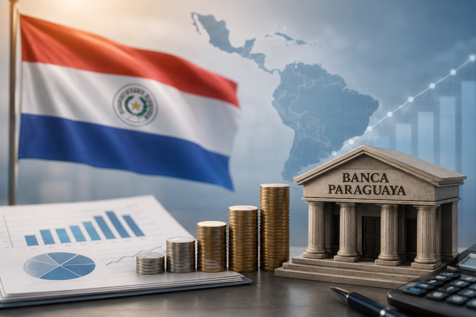 La banca paraguaya: Pequeña en la región, grande en su economía