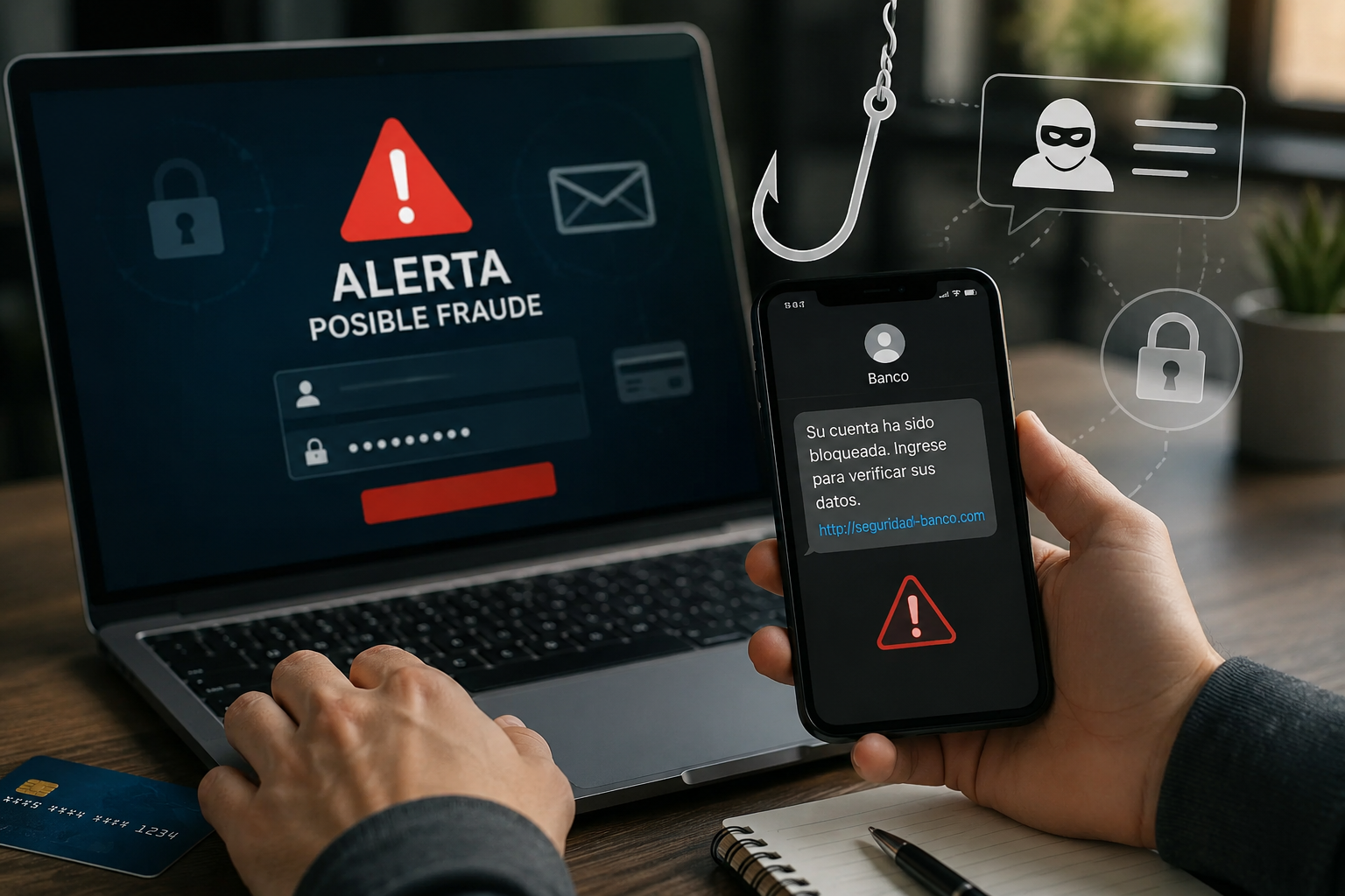 Fraude digital: ¿Cómo protegerse y cómo actuar ante una operación desconocida?