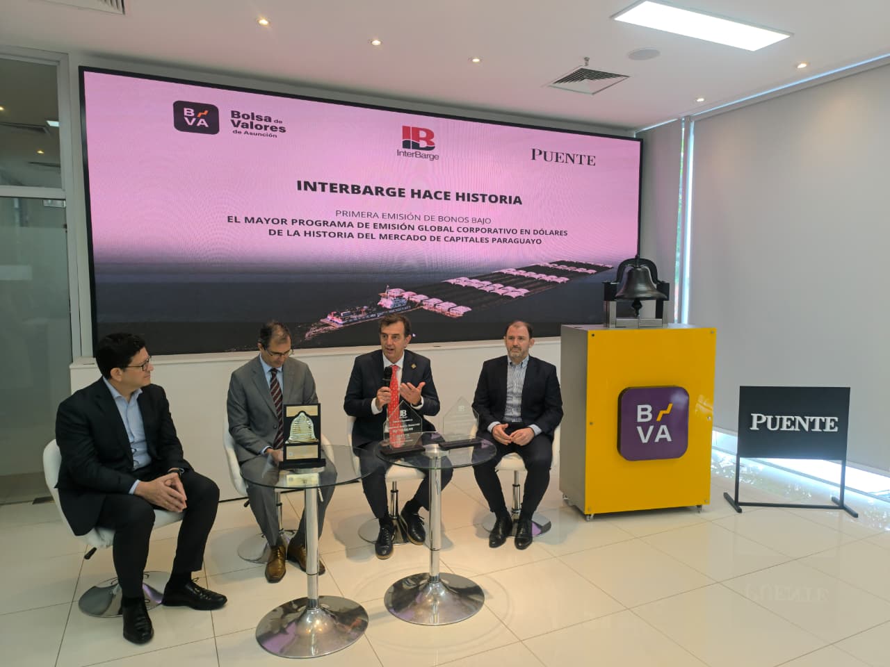 La logística fluvial suma un nuevo emisor al mercado de valores paraguayo