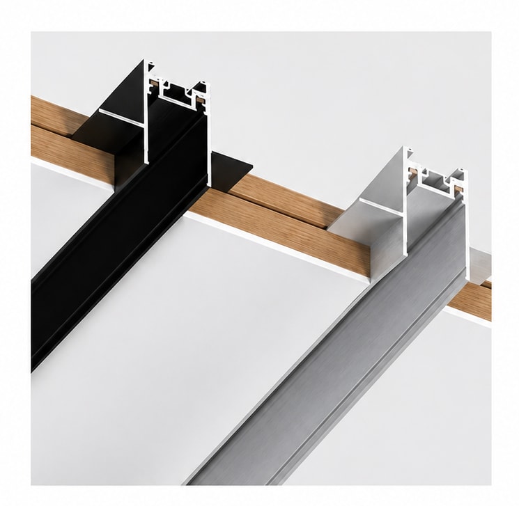 D-1 Meter Concealed Magnetic Track Light