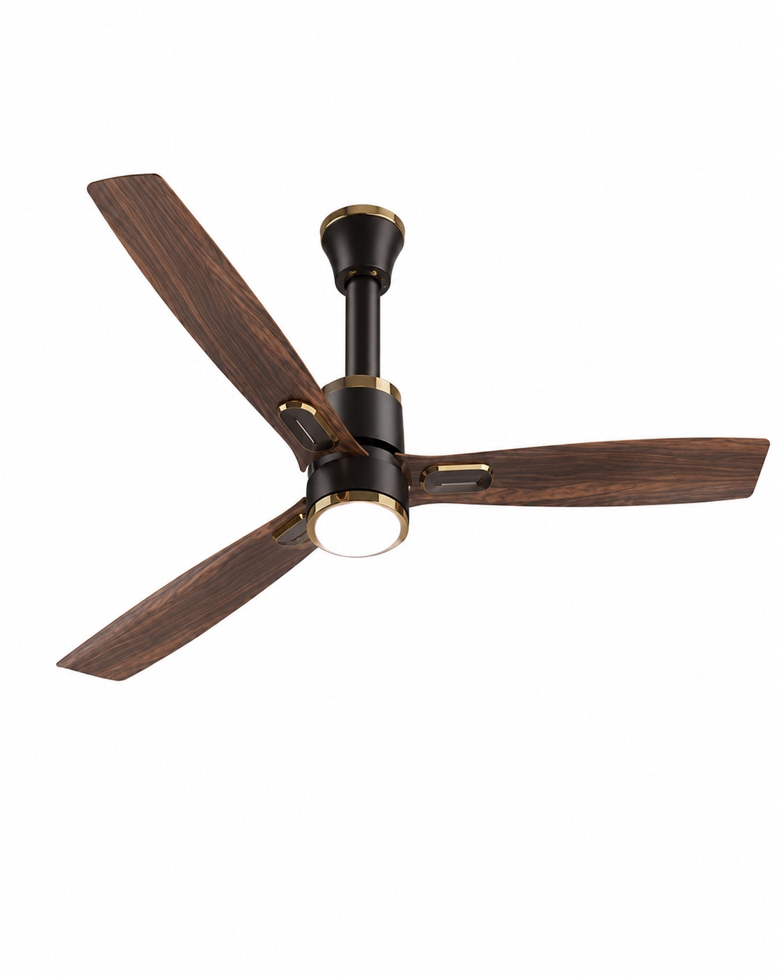Airwiz Light Fan – Choco Teak Wood