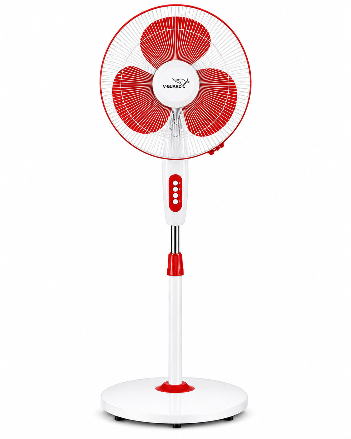 Glado Sts Fan – White Red