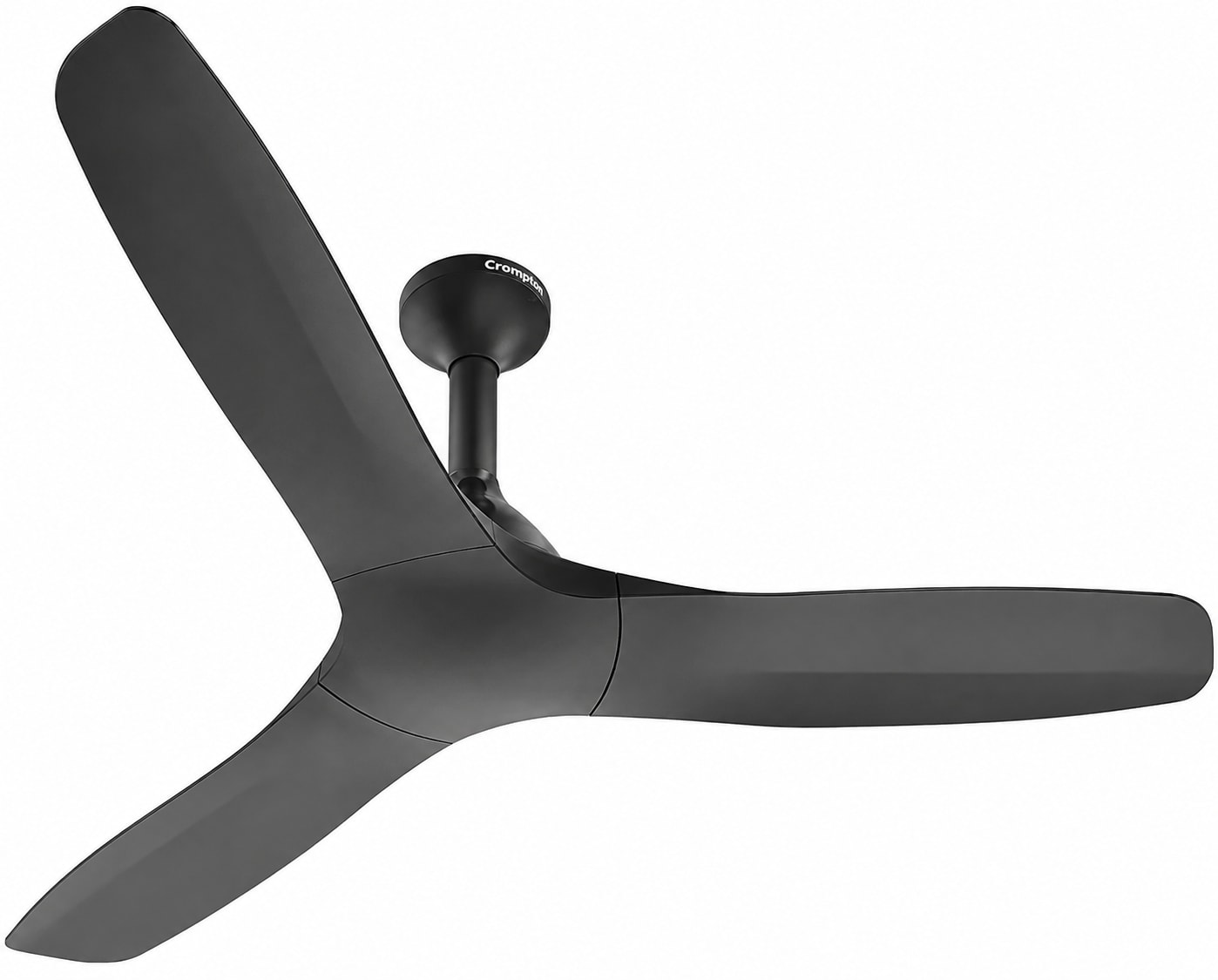 43W Fluido Wave Fan – Matte Black