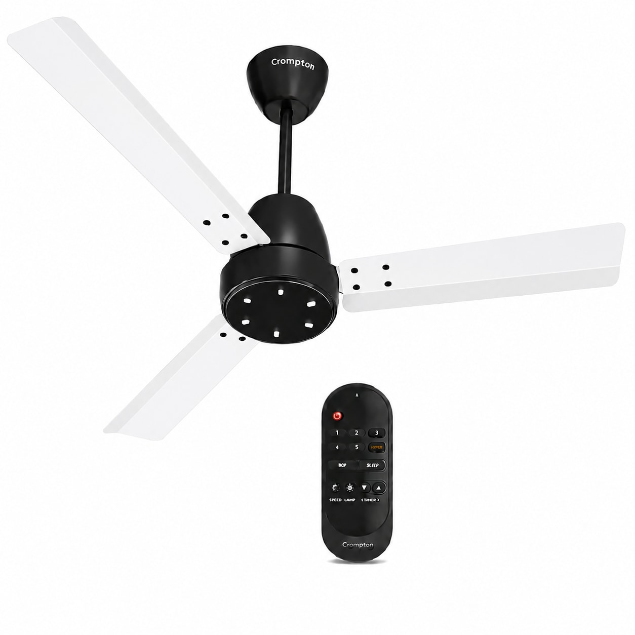 30W Niteo Fan – White Black
