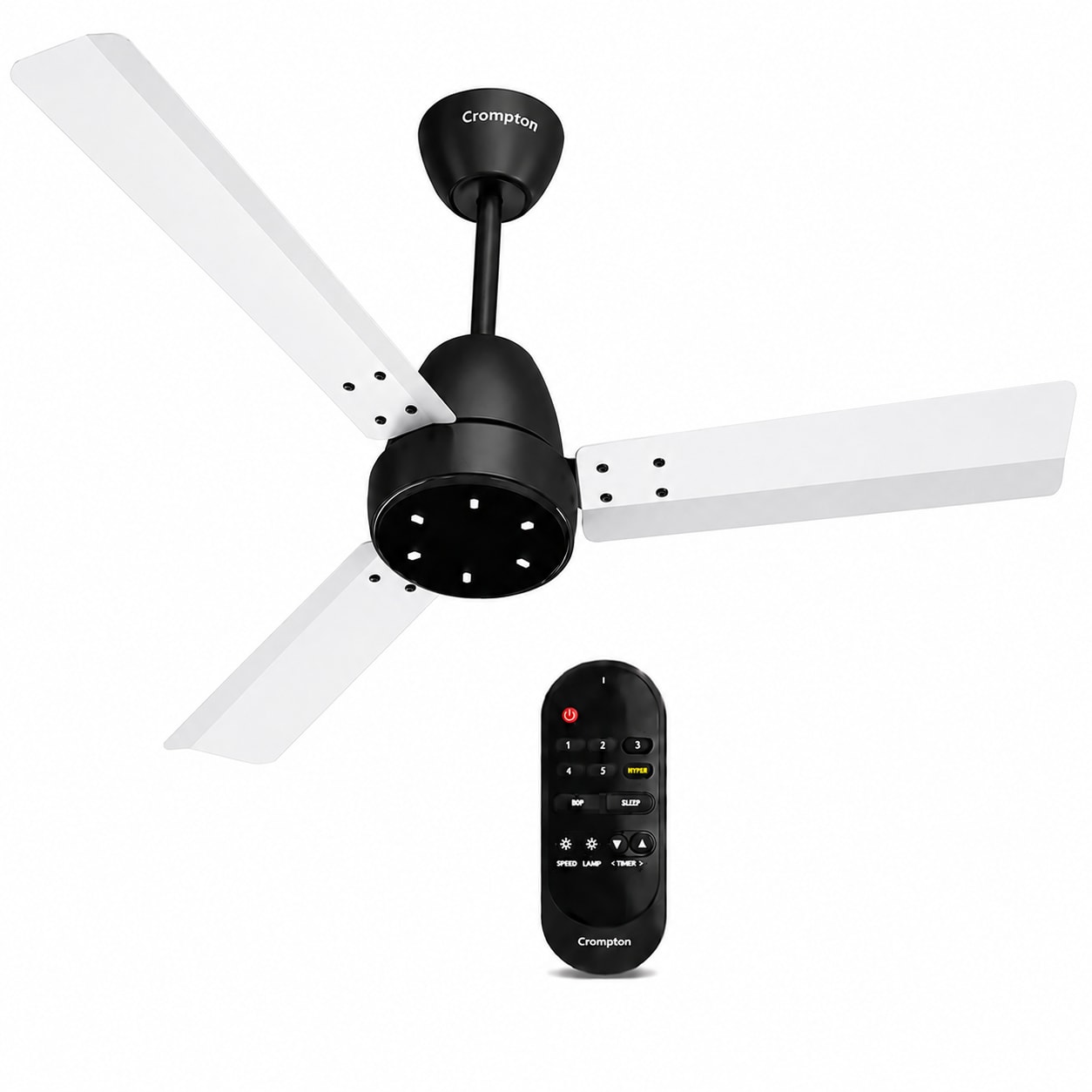 30W Niteo Pro Fan – White Black