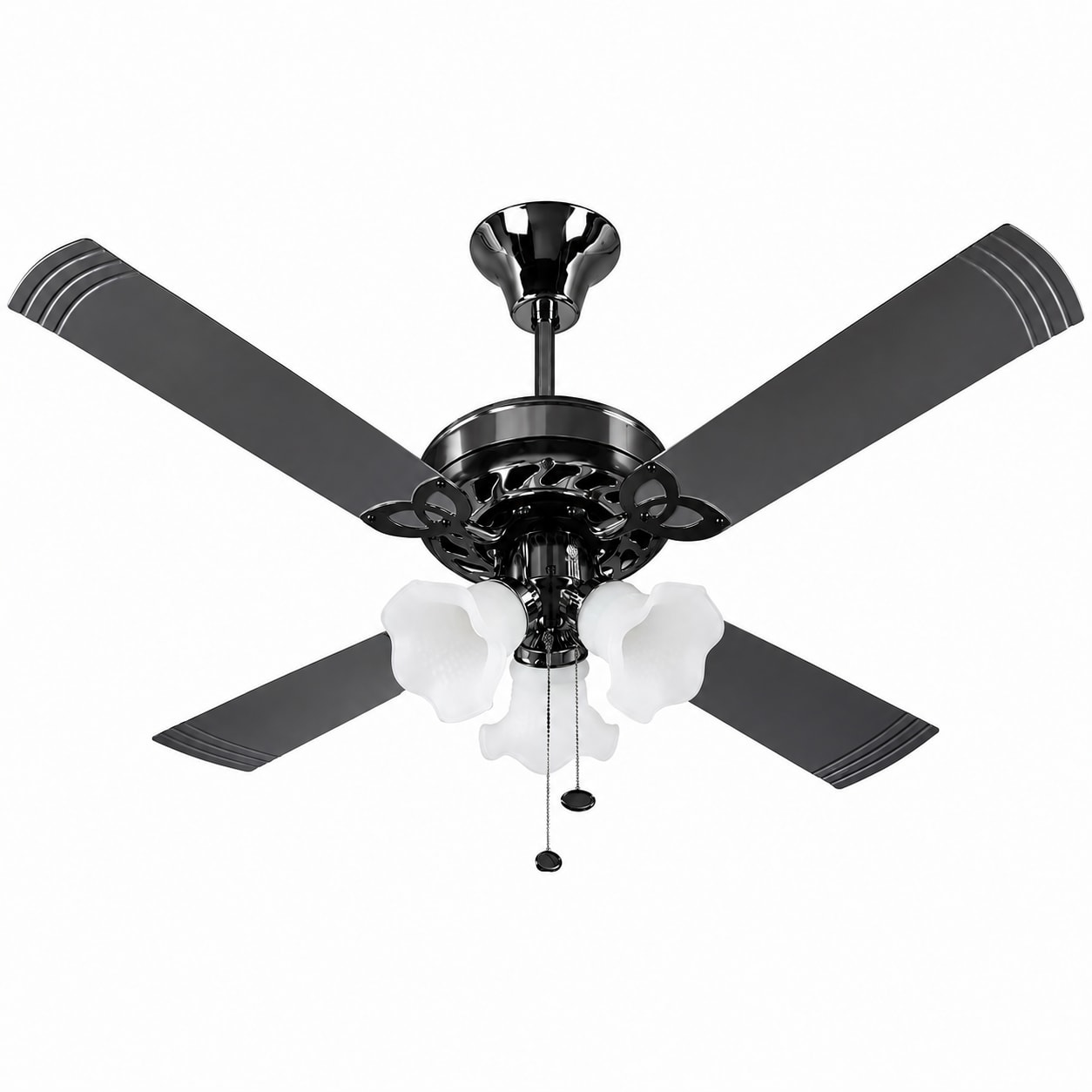 47W Uranus Fan – Black Chrome