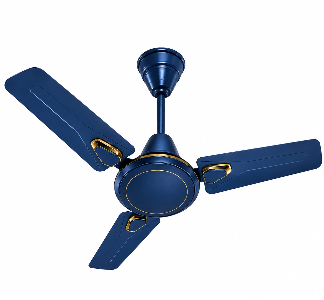 38W Super Briz Royale Fan – Metallic Blue