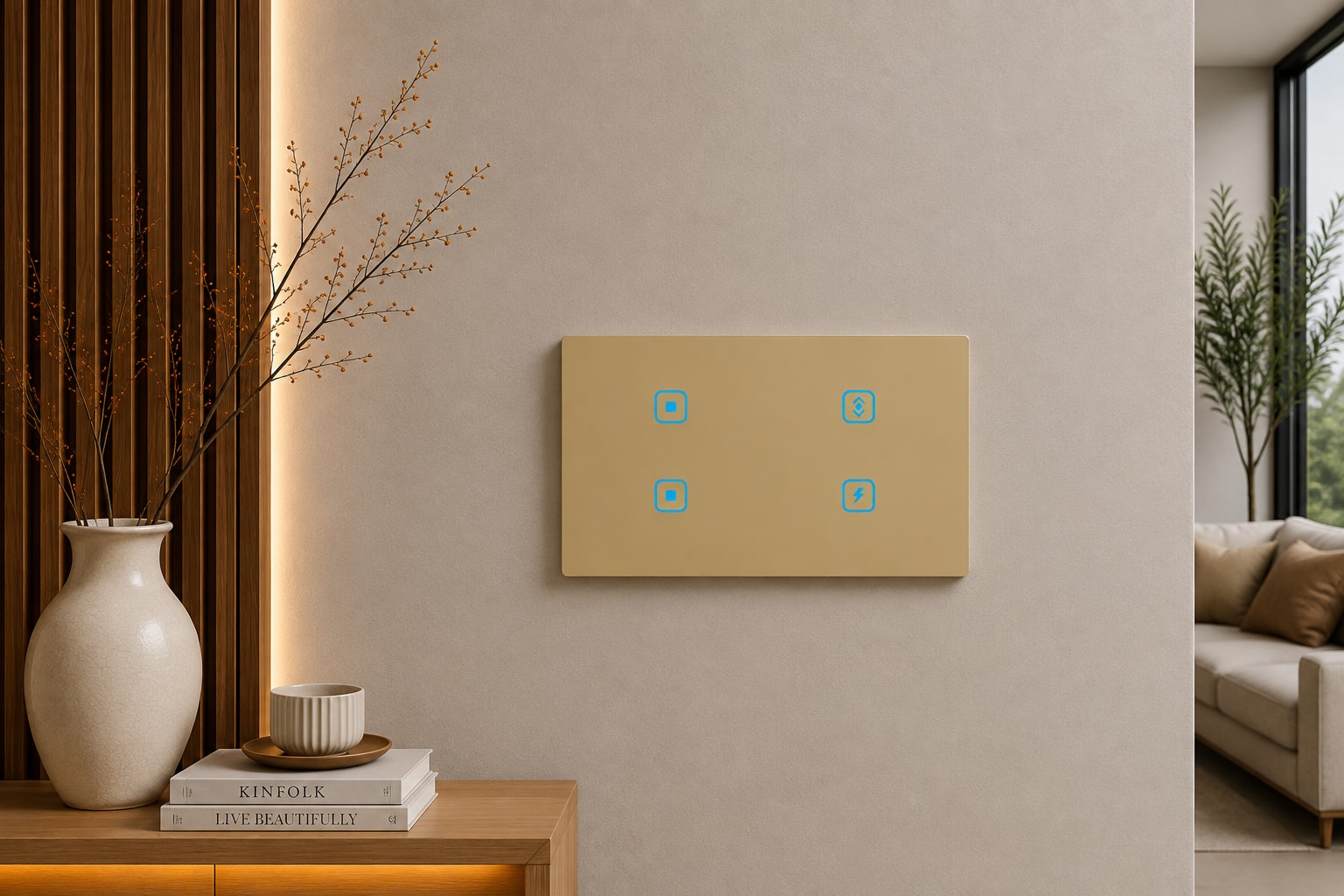 "Touch 4 Switch -4M-Acrylic – Giold