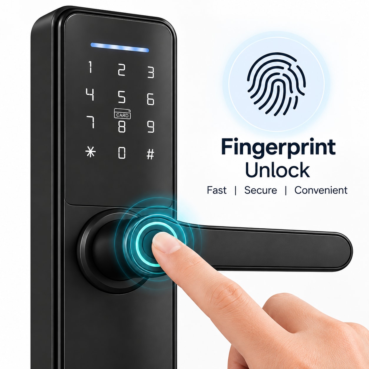 Smart Wooden door Lock Nano