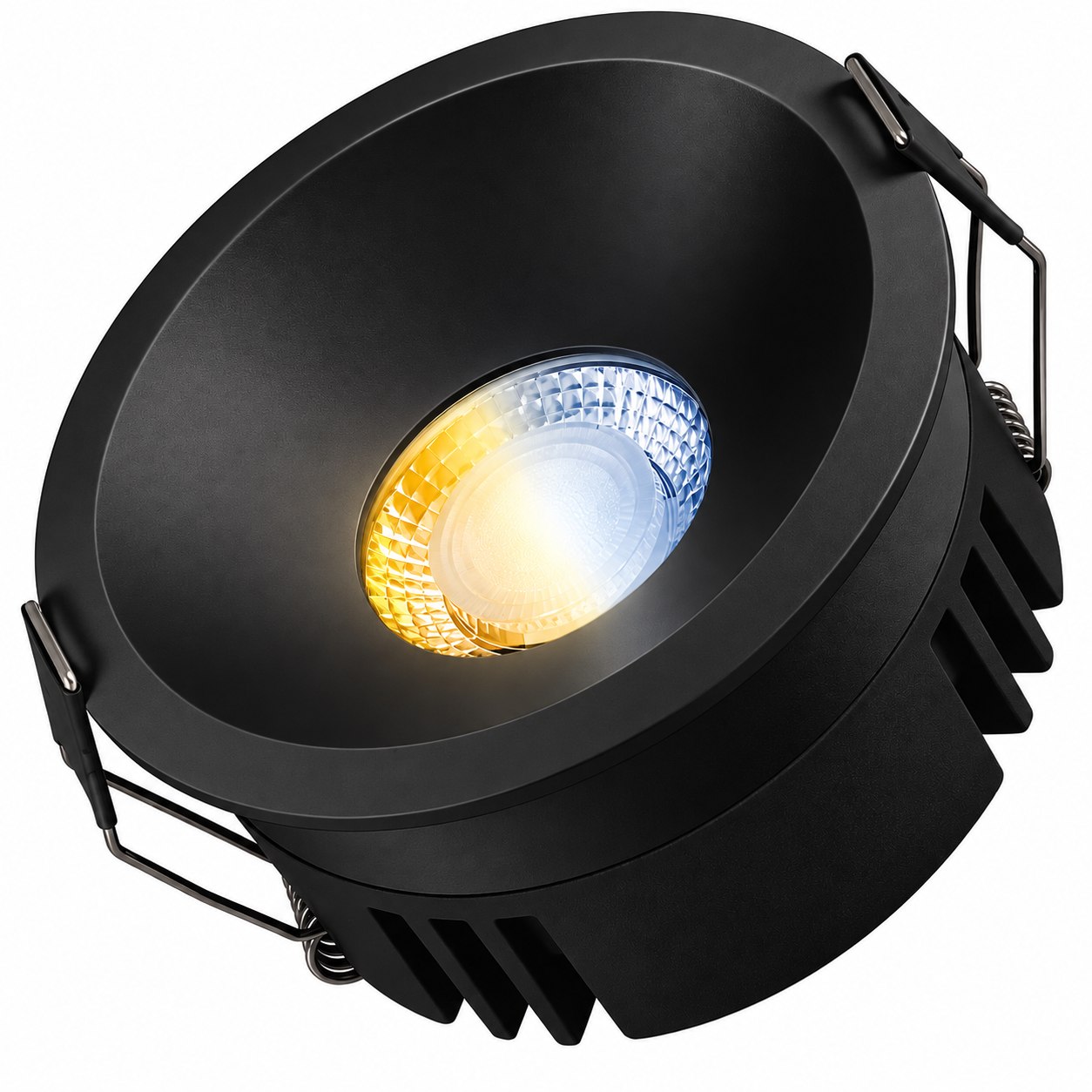7W Crysta Deco COB 3 in 1 Light – Matt Black