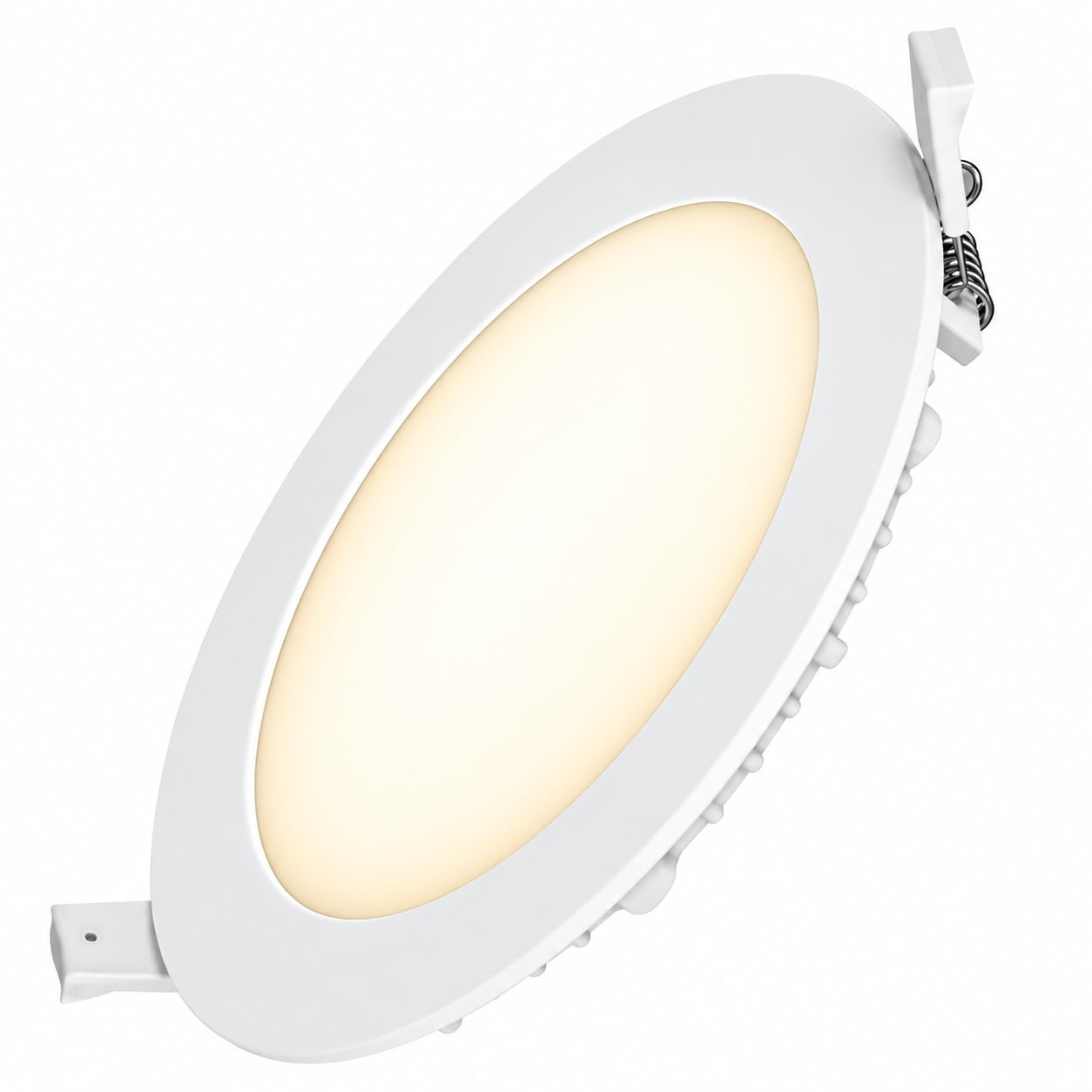 12W Octane+ Led Panel Round Light – Warm White