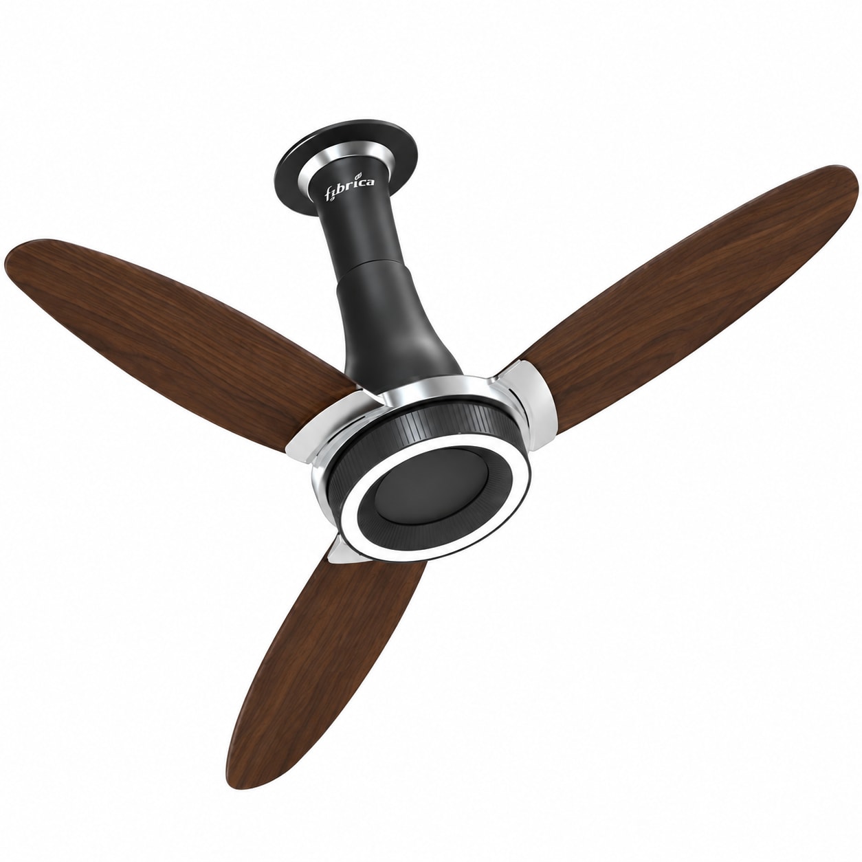 F-Wave Fan – American Walnut