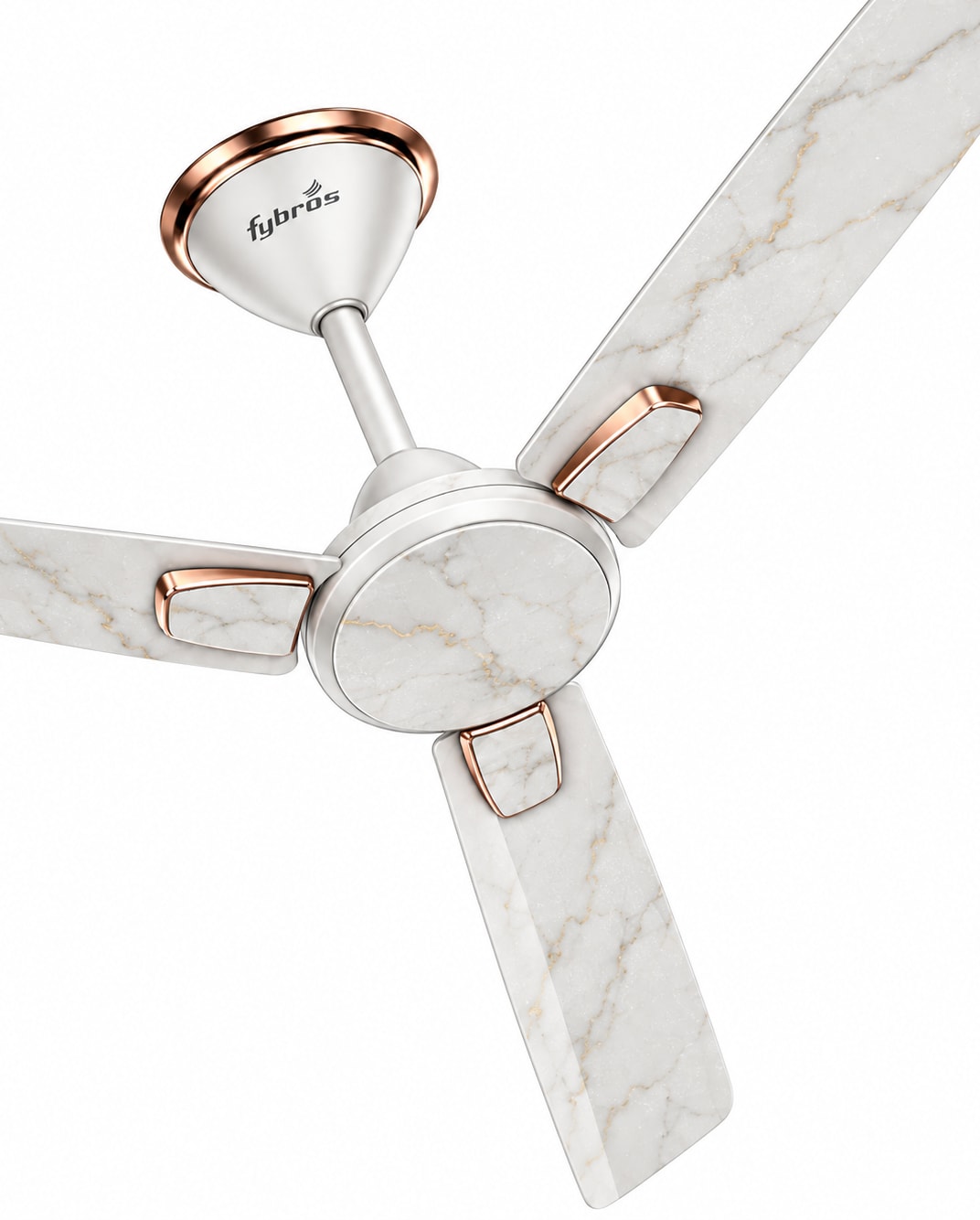 Zefy Pro Fan – Sparkle White Marble