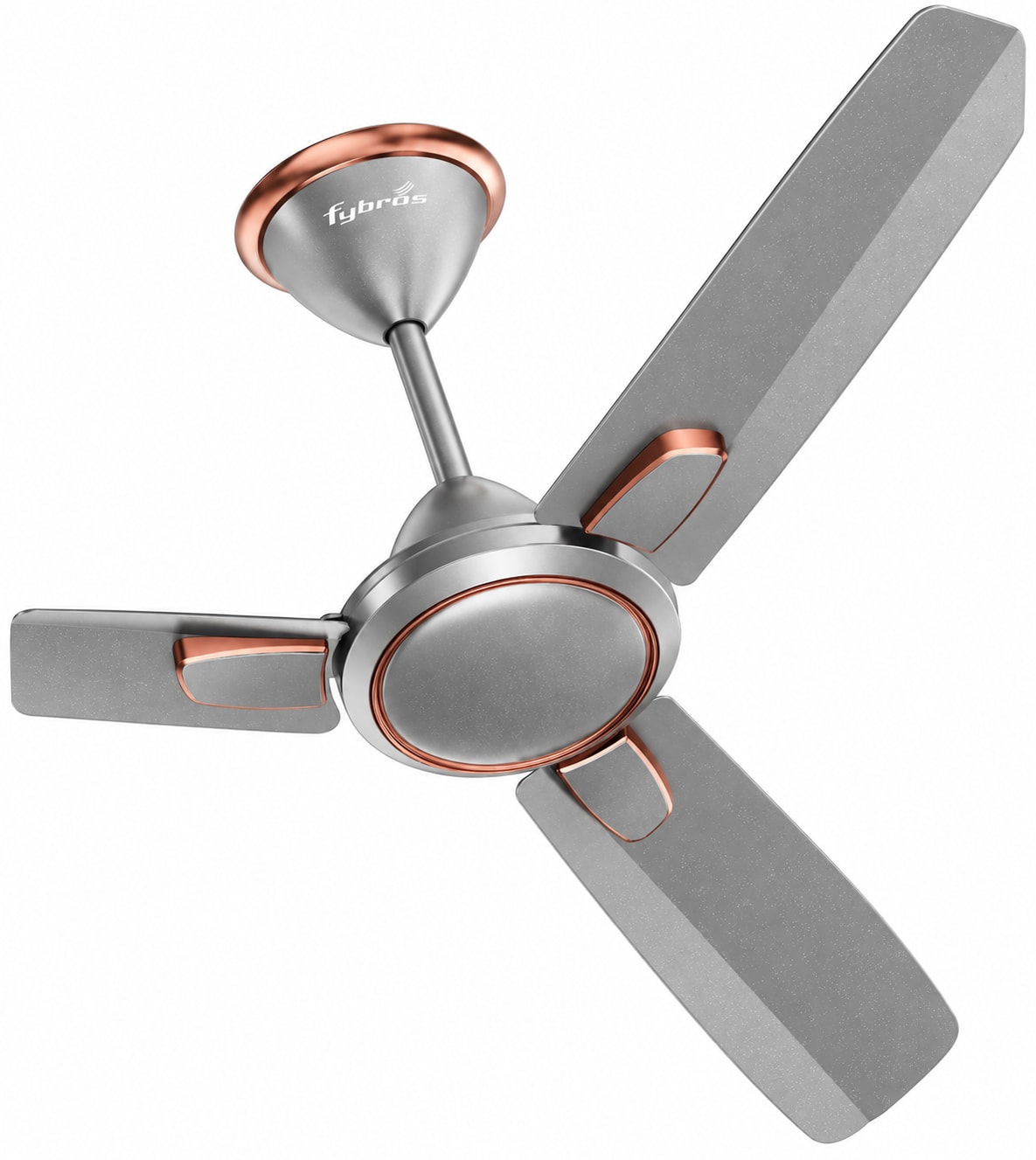 Zefy Fan – Sparkle Grey