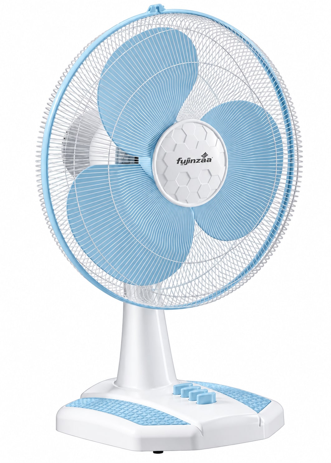 QIRO Fan – White Icy Blue