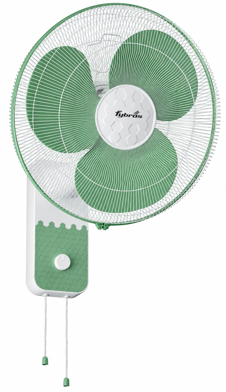 QIRO Wall Fan – White Pistachio